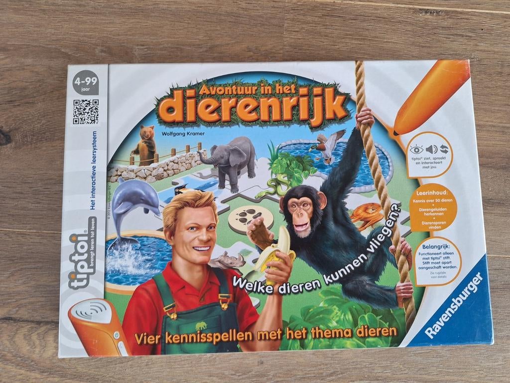 tiptoi Avontuur in het Dierenrijk, Kinderen en Baby's, Speelgoed | Educatief en Creatief, Ophalen of Verzenden, Zo goed als nieuw