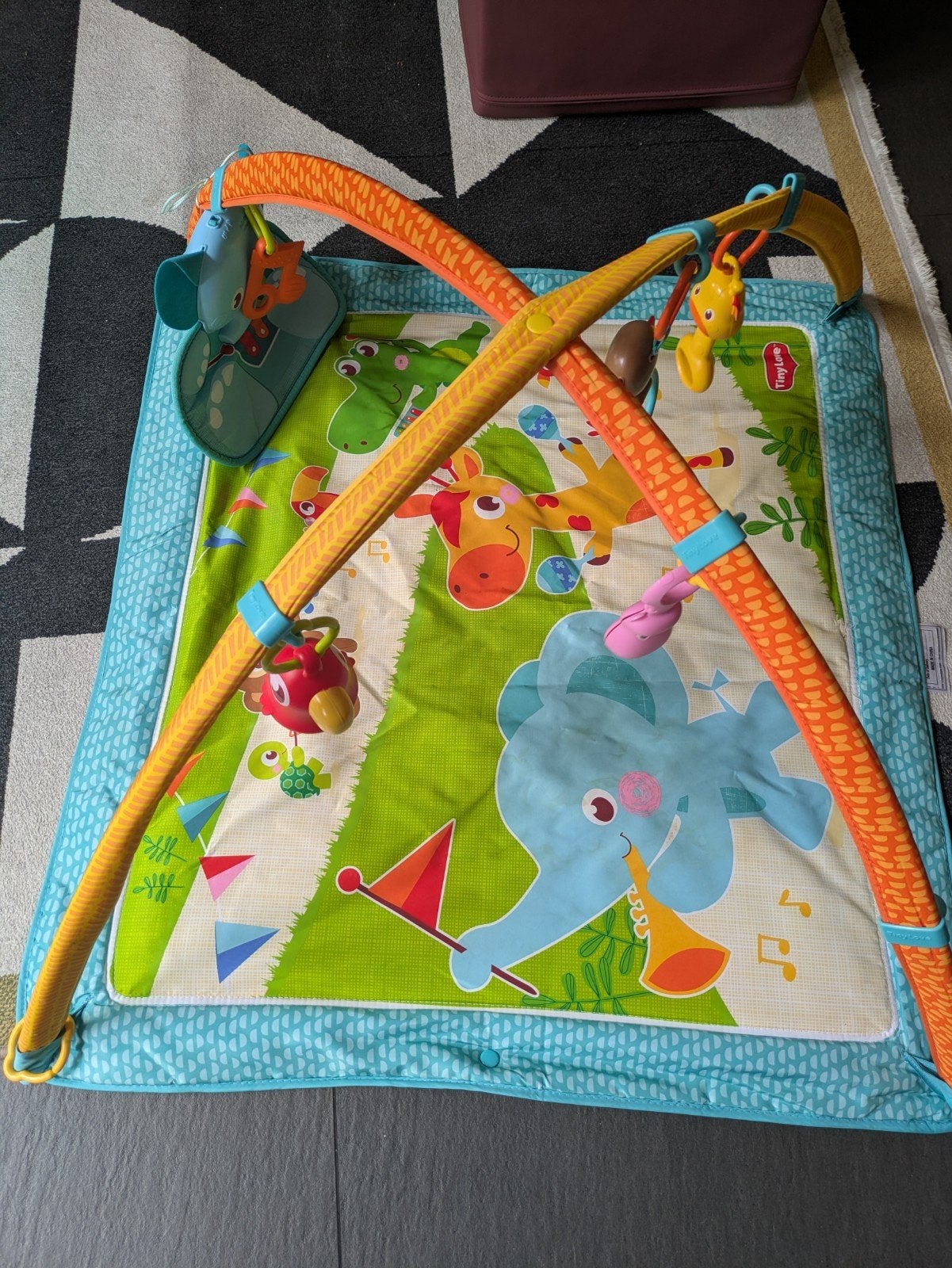 Tiny Love Speelkleed met Muziekinstrumenten en Opbergtas, Kinderen en Baby's, Ophalen, Gebruikt, Speelkleed, Met geluid