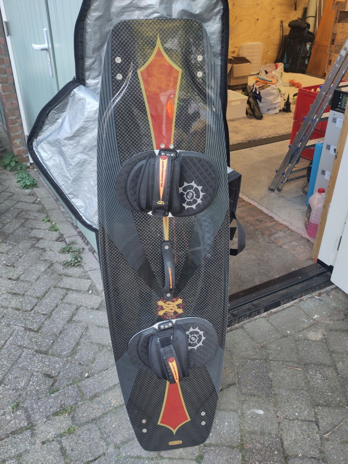Slingshot Doyle 136 Wakeboard met Prolimit draagtas, Watersport en Boten, Ophalen, Gebruikt, Overige typen, Met draagtas