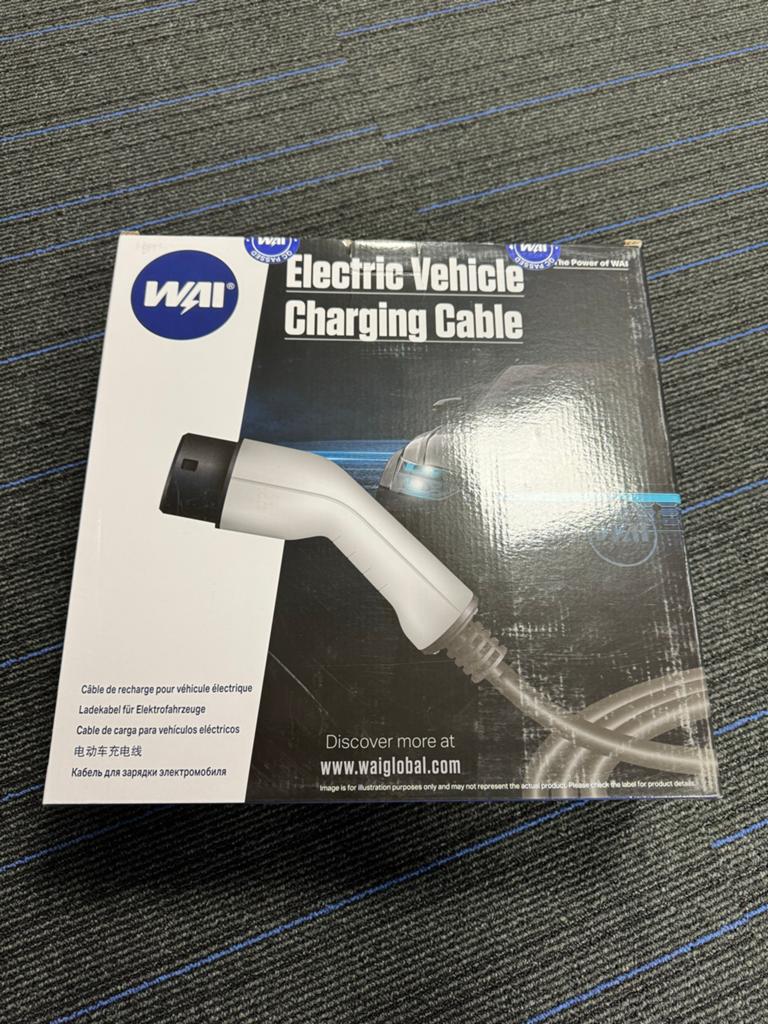 WAI EV Laadkabel EVC22332-5 Type 2 naar Type 2 - 5 Meter, Ophalen of Verzenden, Nieuw, BMW