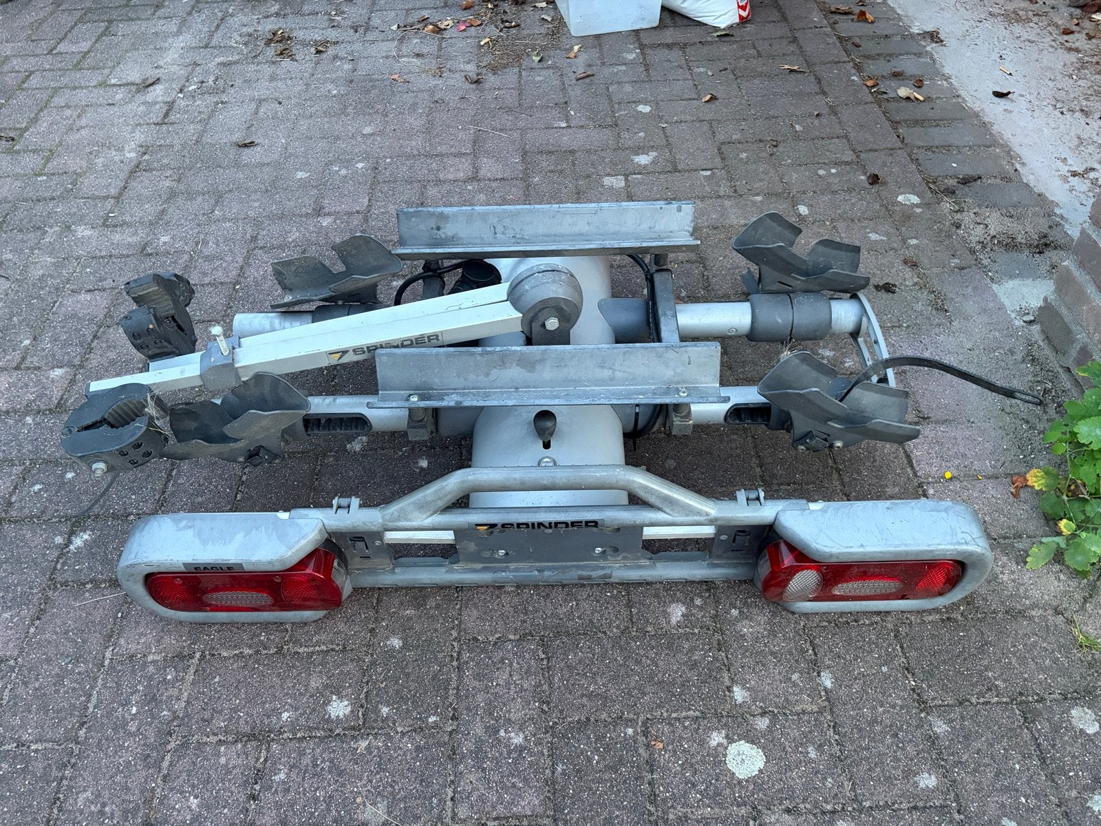 Spinder fietsendrager voor trekhaak, Ophalen, Gebruikt