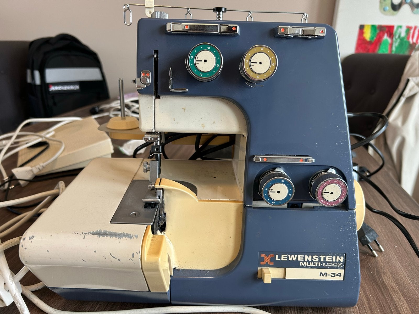 Lewenstein Multi-Lock M-34 Lockmachine, Ophalen, Gebruikt, Lockmachine, Lewenstein