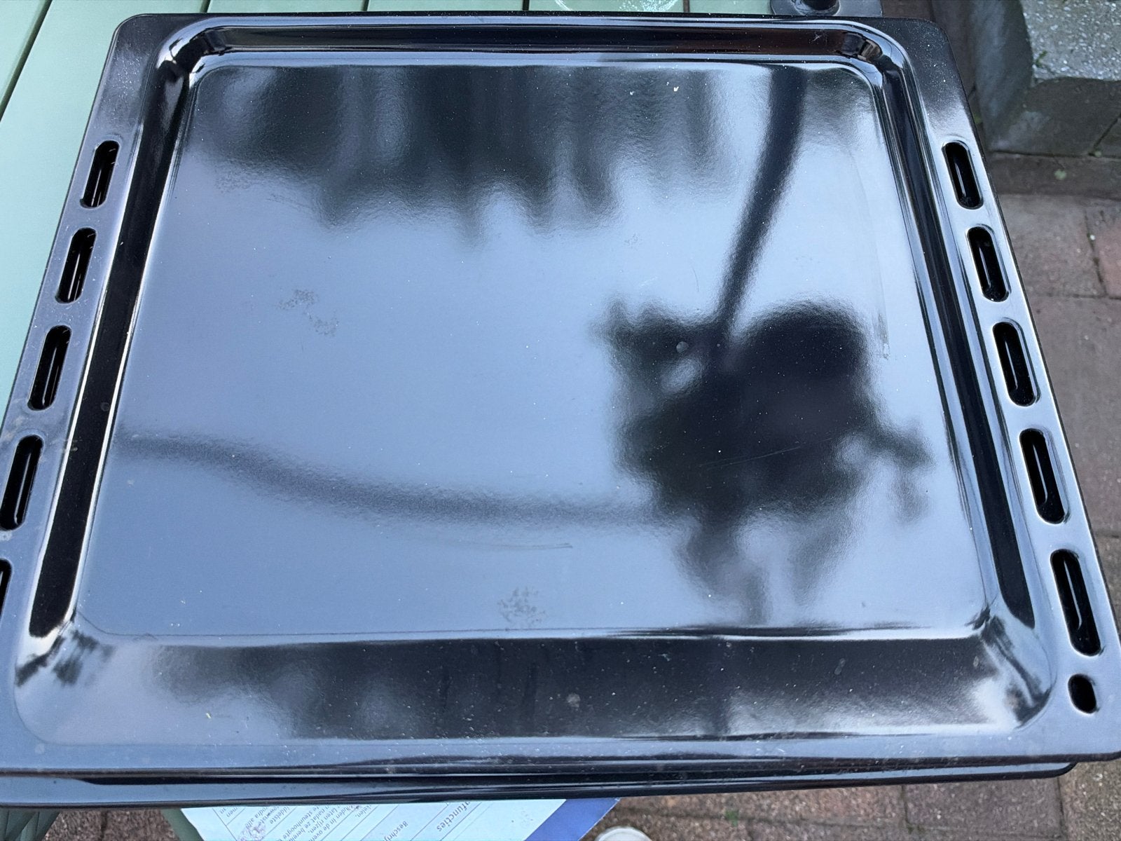 Ovenplaat / Bakplaat 4 stuks / nieuw, Ophalen of Verzenden, Zo goed als nieuw, Minder dan 45 cm