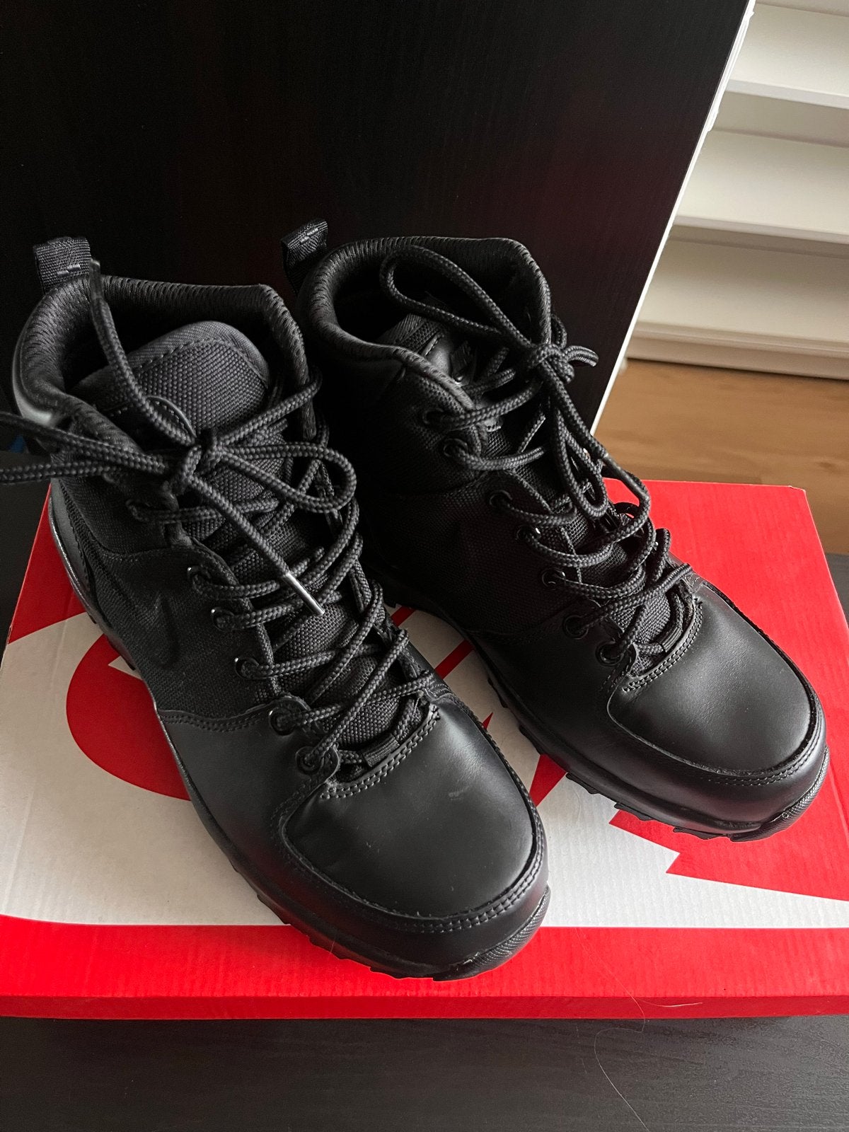Nike Manoa LTR sneakers wandelschoenen Zwart Maat 40, Ophalen of Verzenden, Nieuw, Zwart, Wandelschoenen