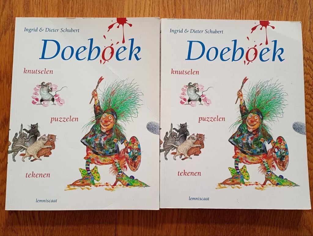 2x Doeboek Ingrid en Dieter Schubert, Ophalen of Verzenden, Fictie algemeen
