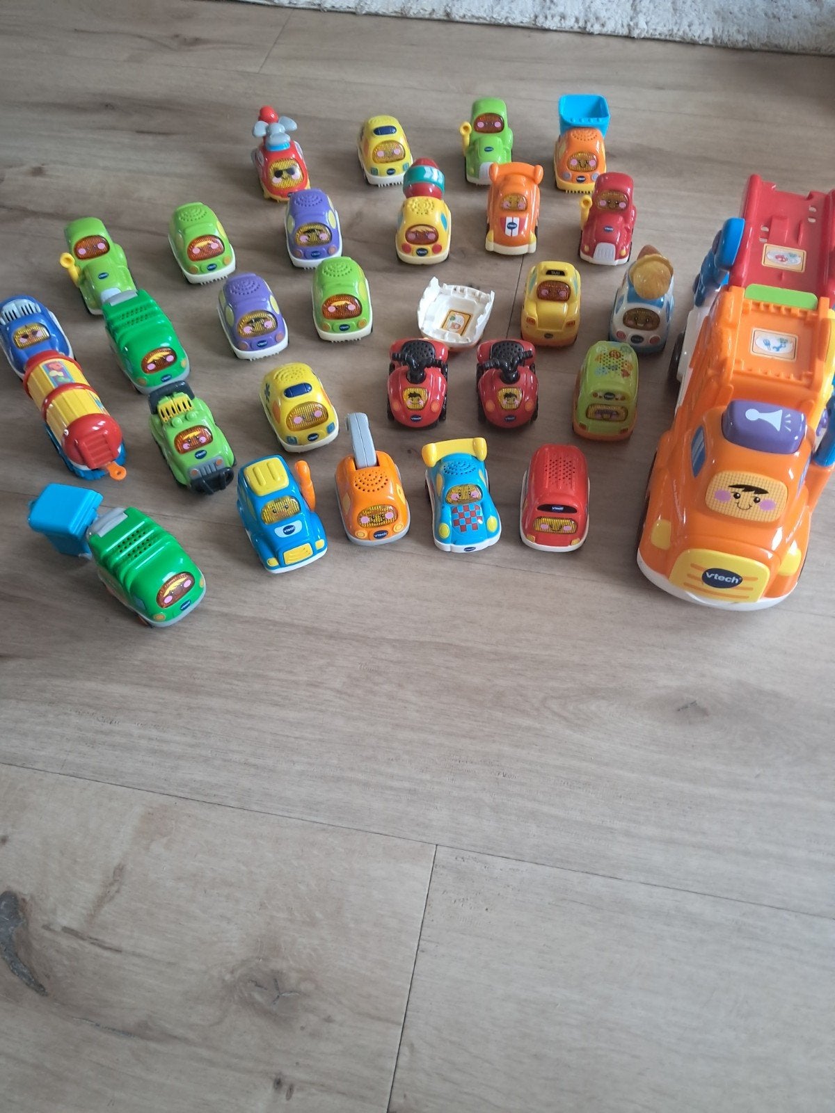 Grote VTech Toet Toet Auto's en Zoef Zoef Dieren collectie, Ophalen, Gebruikt