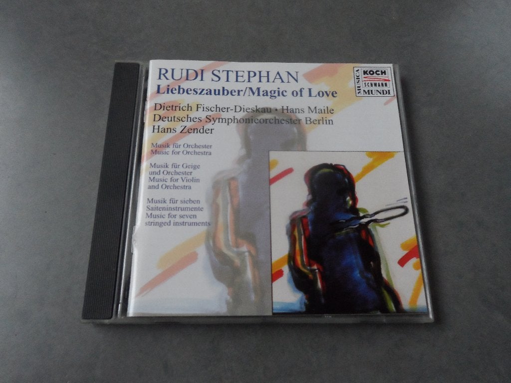Rudi Stephan, Hans Maile, Hans Zender / Liebeszauber - CD, Verzenden, Modernisme tot heden, Gebruikt