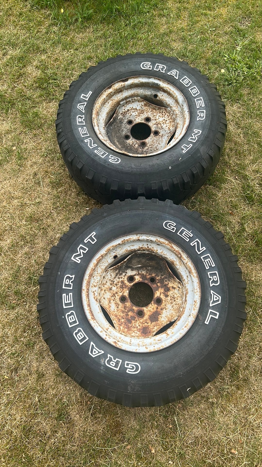 Velgen 31x10.5R15, Ophalen