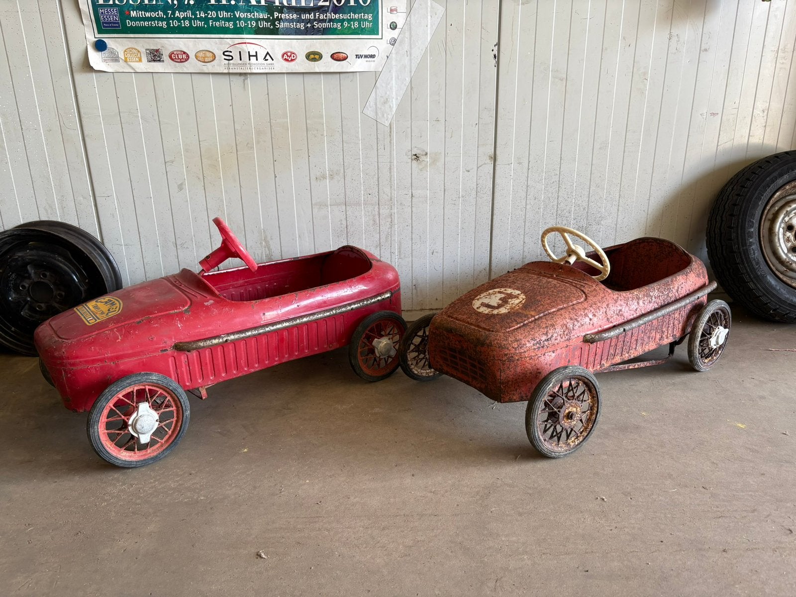 Morrelet Guerineau Baby Cours Ferrari trapauto jaren ‘60, Ophalen