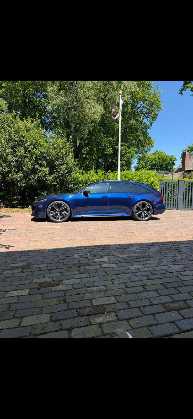 Audi A6 RS6 Tfsi Quattro 600pk Mhev Tiptronic 2021 Blauw, Auto's, Automaat, RS6, Stationwagon, Vierwielaandrijving