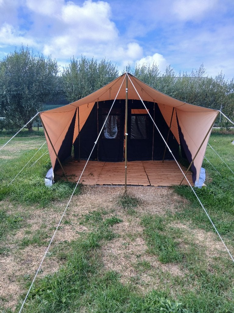 De Waard tent Lepelaar met vario, Caravans en Kamperen, Ophalen, Gebruikt, Tot en met 4