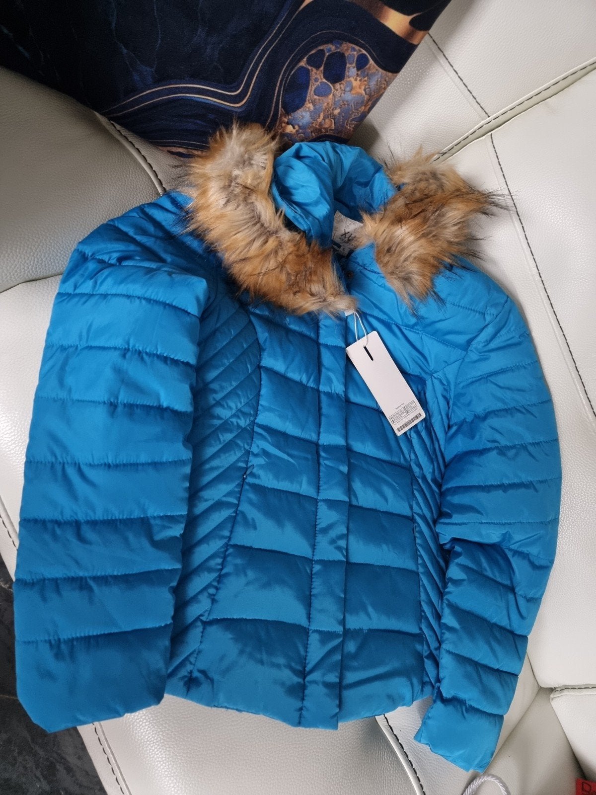 Nieuwe winterjas met bontkraag - Maat M, Nieuw, Jack, XUEZQR, Ophalen