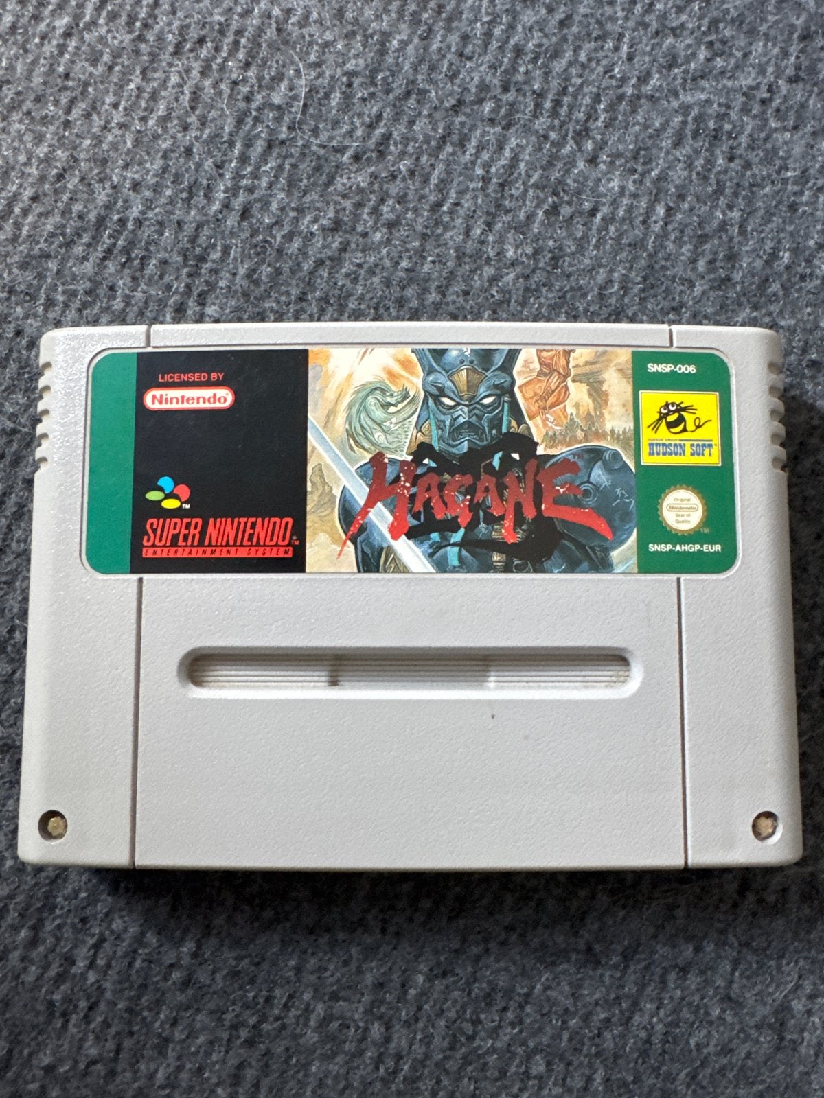 Hagane the final conflict Super Nintendo SNES Game, Gebruikt, 1 speler, Vanaf 12 jaar, Ophalen