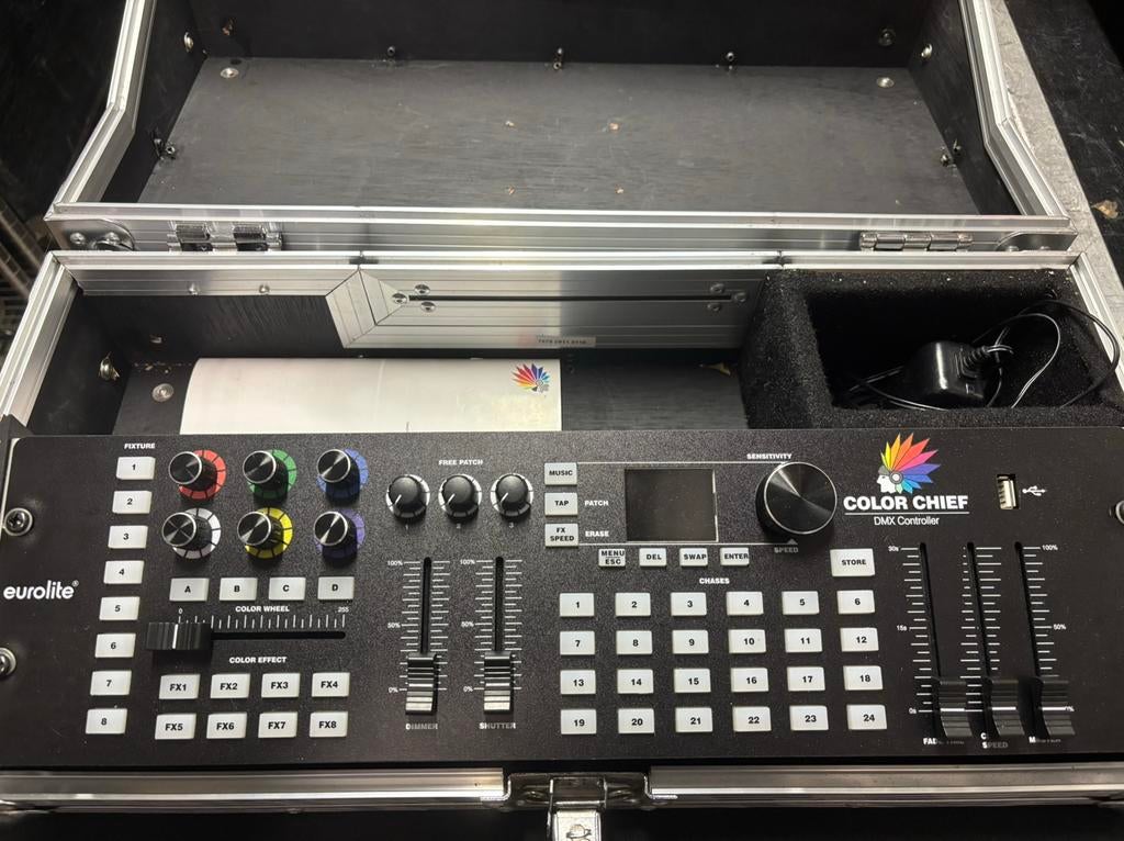 Eurolite DMX LED color chief, Muziek en Instrumenten, Licht en Laser, Ophalen, Zo goed als nieuw, Licht