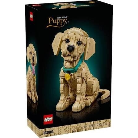 LEGO Golden Retriever Puppy - Icons set, Compleet, Lego, Nieuw, Ophalen of Verzenden