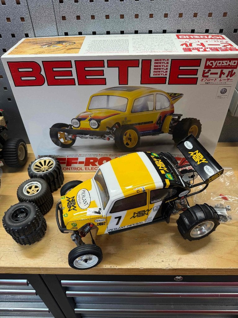 Kyosho 30614 Beetle Buggy 2014, Elektro, Verzenden, Auto offroad, Zo goed als nieuw
