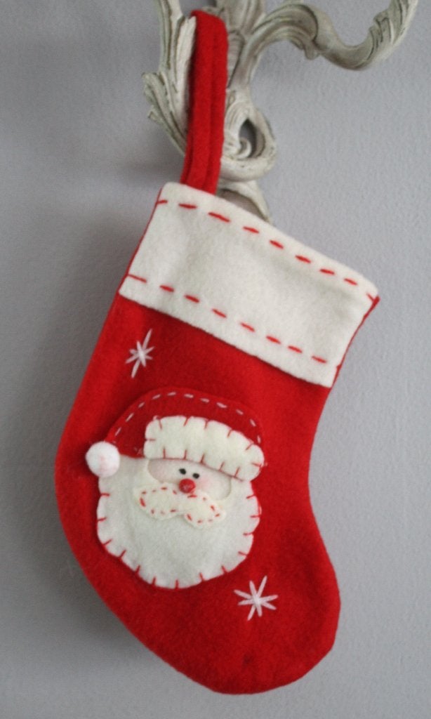 vilten kerststok, Ophalen of Verzenden, Gebruikt