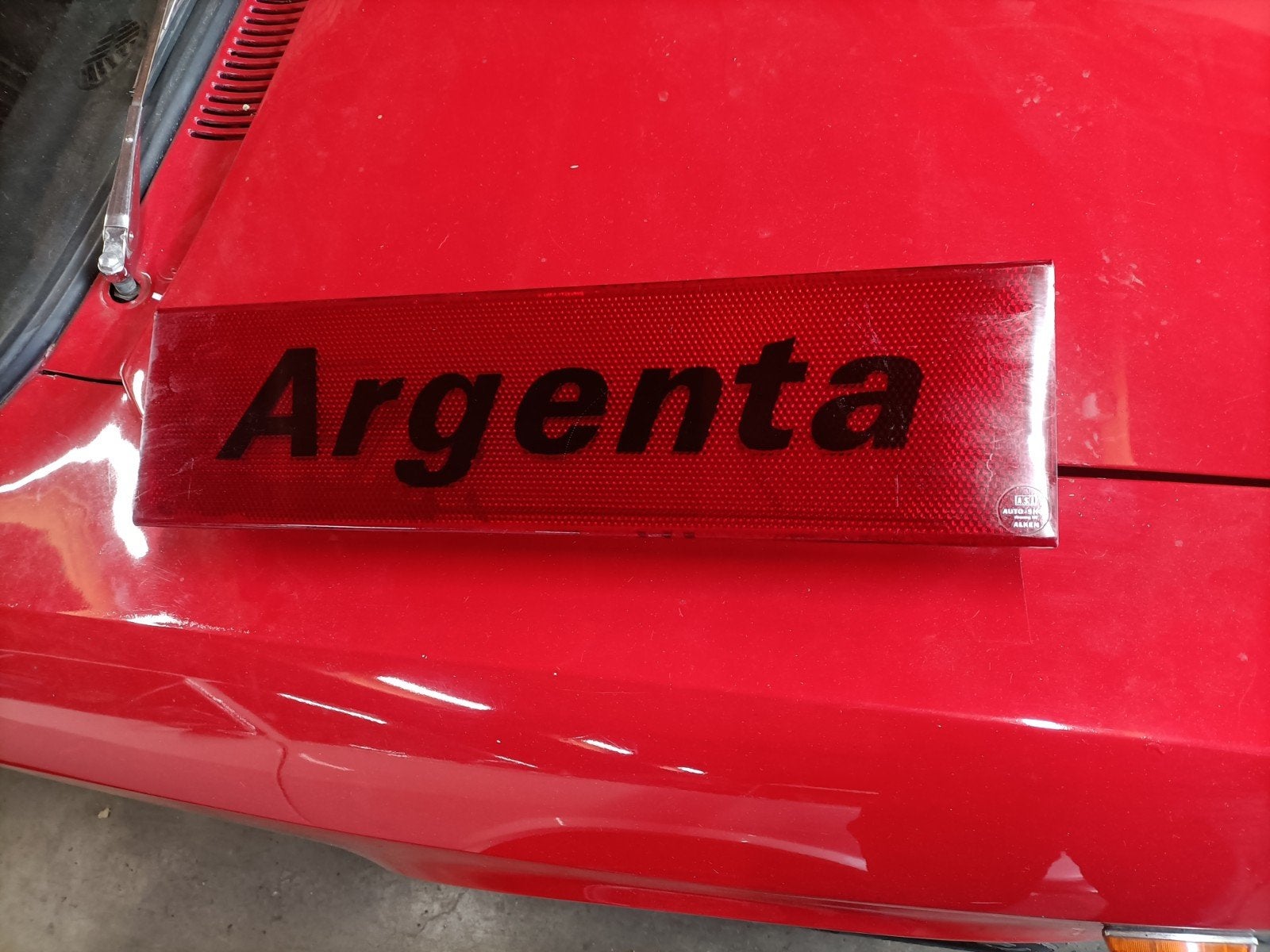 Fiat argenta onderdelen, Ophalen
