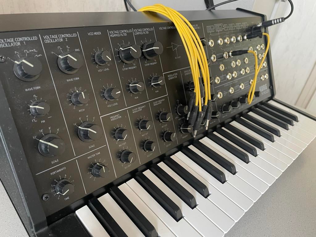 Korg MS-20 mini met Decksaver, Muziek en Instrumenten, Ophalen, Zo goed als nieuw, Overige aantallen, Korg