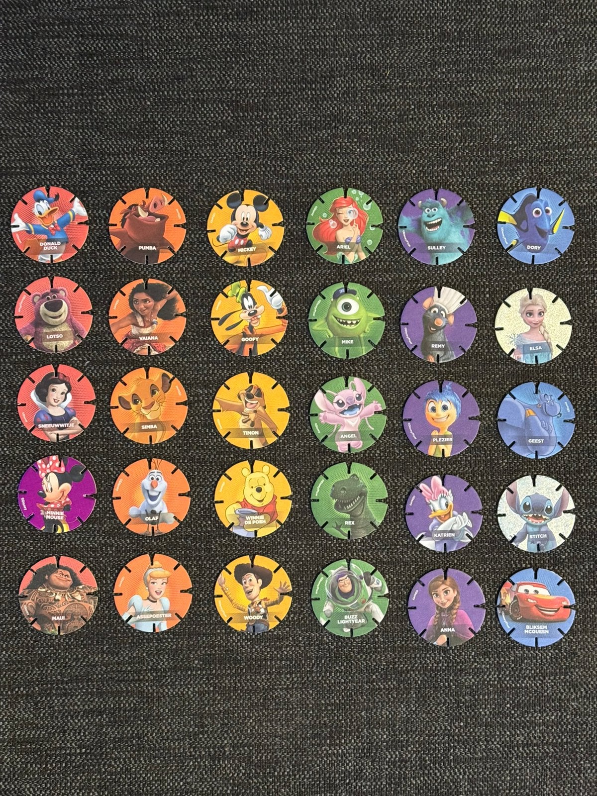 Complete set Disney Diskeyz, Verzamelen, Albert Heijn, Ophalen of Verzenden