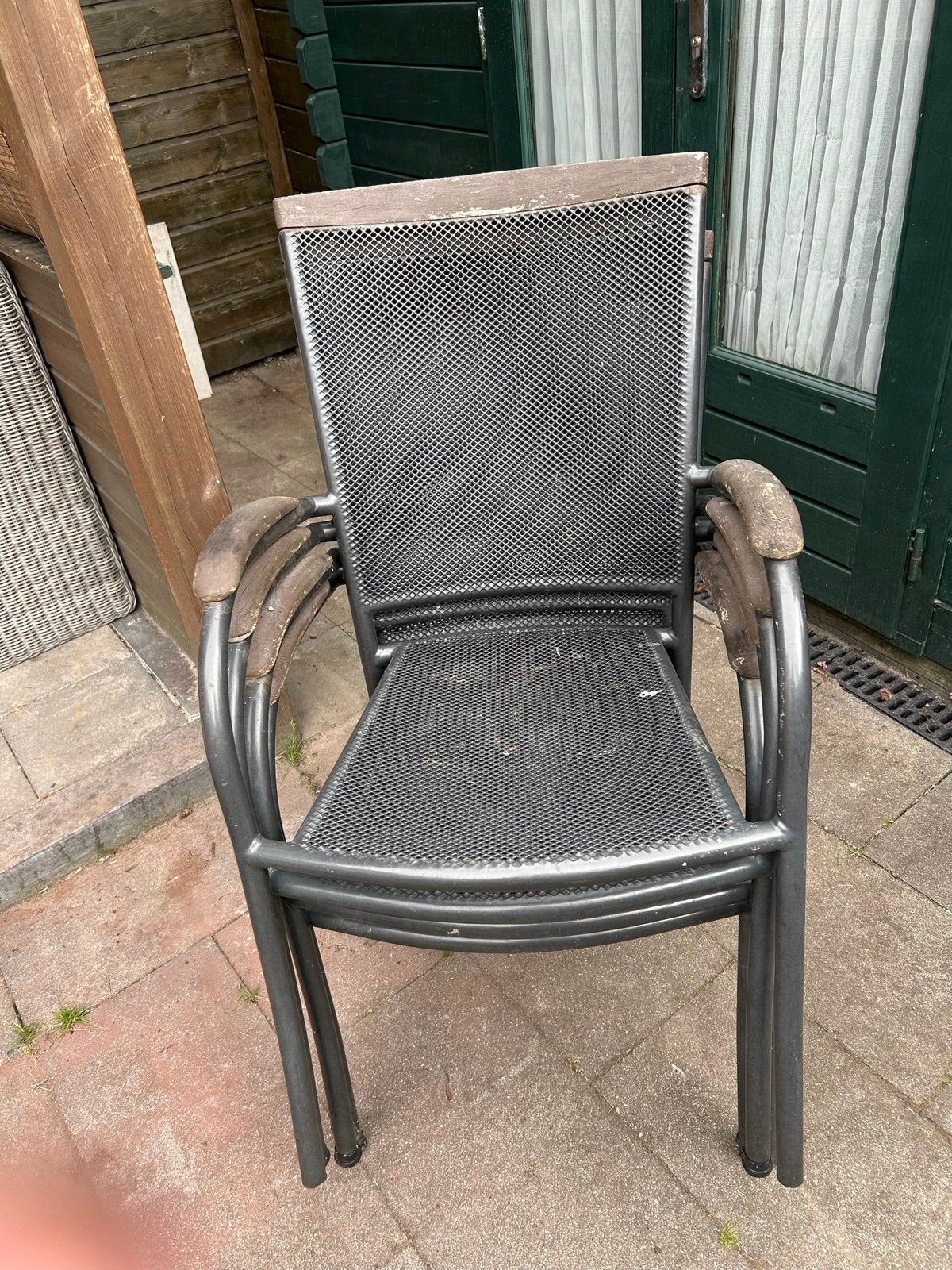 Tuinset demontabel, Ophalen, Gebruikt, Metaal
