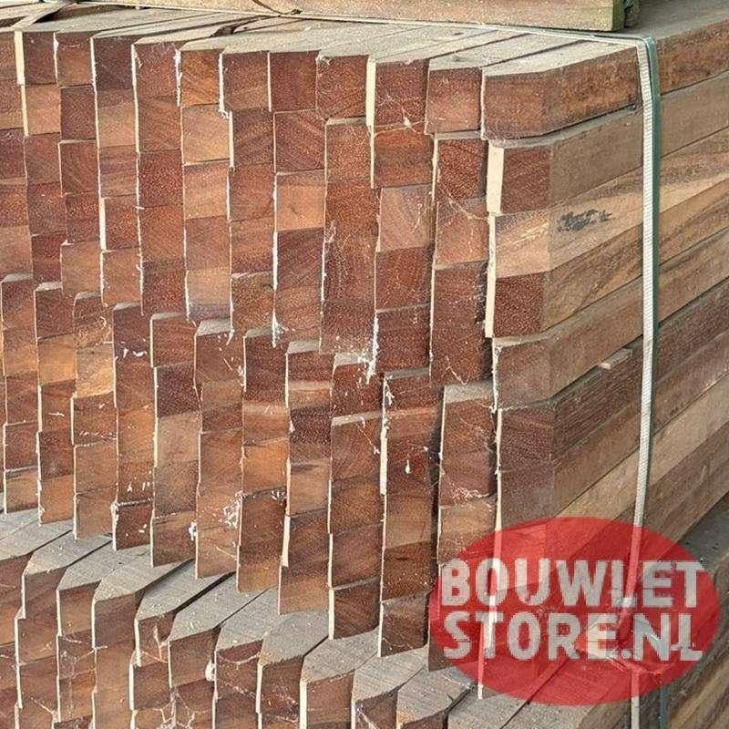 Hardhouten palen tuinpalen | 60 x 60 mm | tuinhout | 3500mmn, Palen, Nieuw, Ophalen of Verzenden, Hardhout