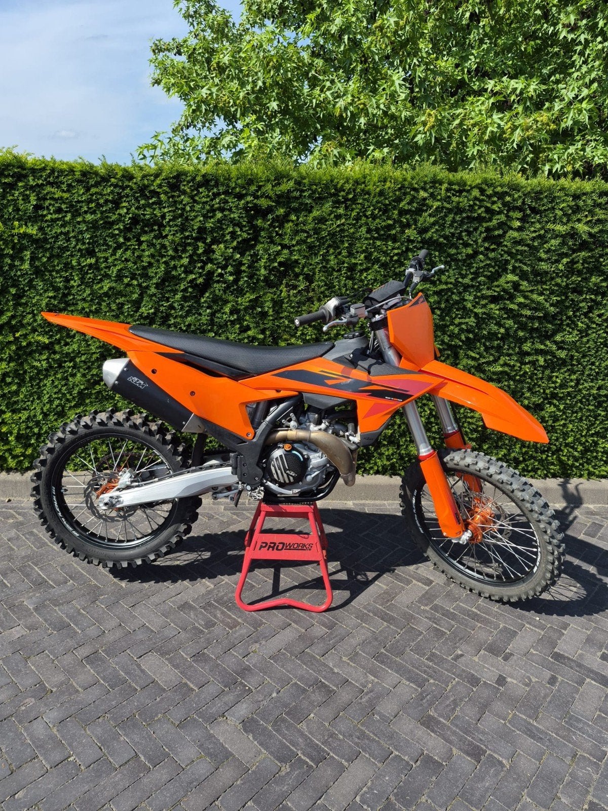 KTM 450 SX-F 2025 | 53,9 uur | Topstaat, 450 cc, Traction Control, Gebruikt, Particulier