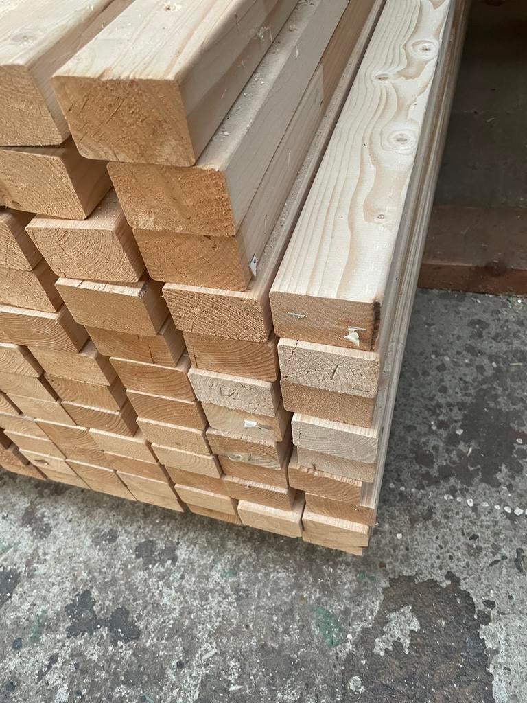 Balkhout 5 bij 7 nieuw, Tuin en Terras, Palen, Balken en Planken, Ophalen of Verzenden, Zo goed als nieuw, 250 cm of meer, Planken