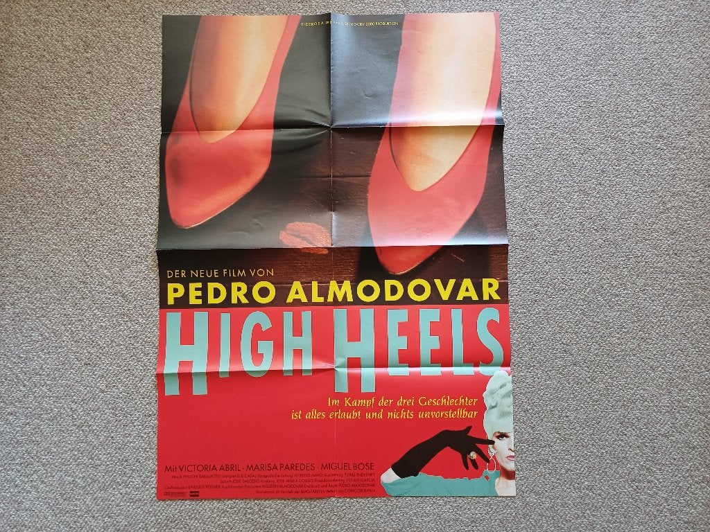 HIGH   HEELS     filmposter., Rechthoekig Staand, Verzenden, Nieuw, A1 t/m A3