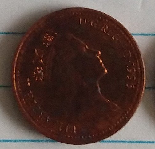 1 penny 1995 munt, volgnr 81.1, Ophalen of Verzenden, Overige landen, Losse munt