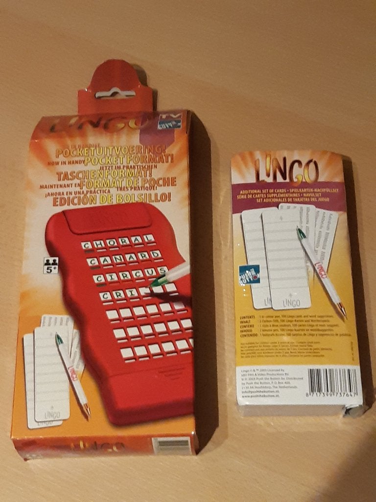 Lingo pocket / reis spel nieuw, Ophalen of Verzenden, Nieuw