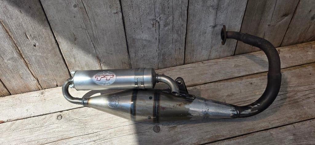 Leovince hande made tt, Ophalen of Verzenden, Gebruikt, Uitlaat, Kymco