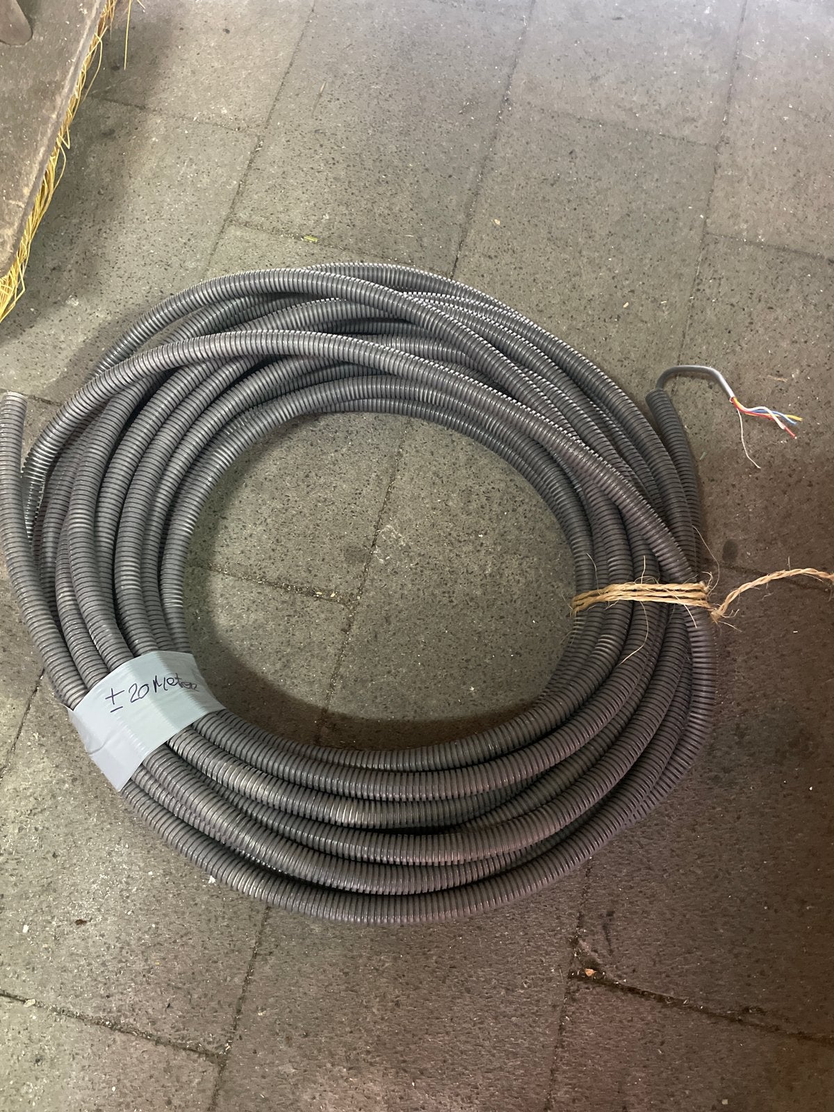 Signaalkabel 0,8mm 4-aderig, circa 20 meter, Doe-het-zelf en Verbouw, Ophalen of Verzenden, Nieuw, Kabel of Snoer