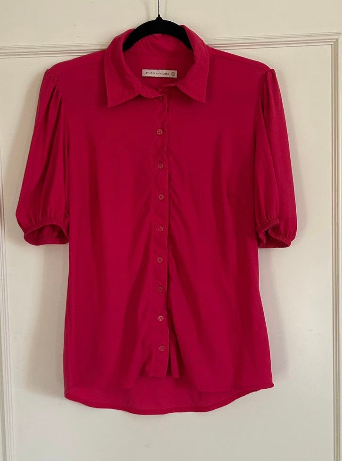 Rode Studio Anneloes blouse in maat S, Ophalen, Zo goed als nieuw, Maat 36 (S), Rood