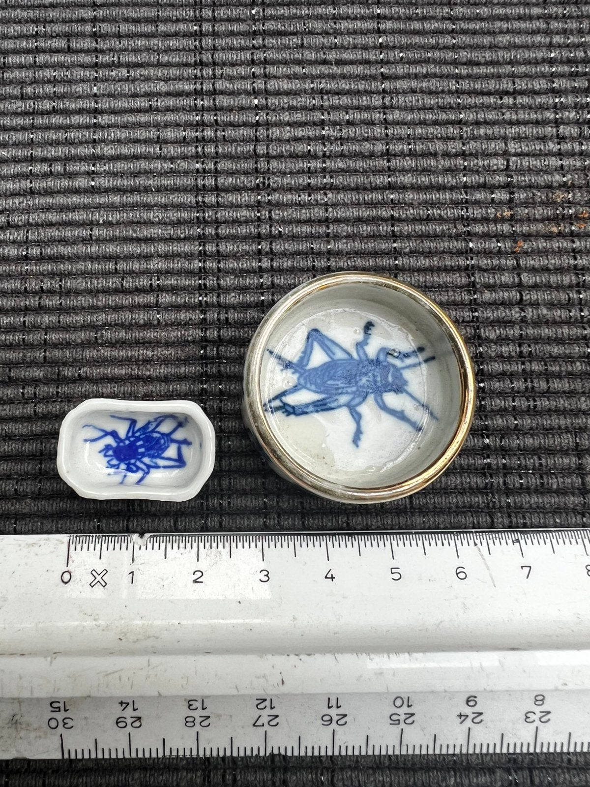 Chinese miniatuur schaaltjes, Antiek en Kunst, Ophalen of Verzenden