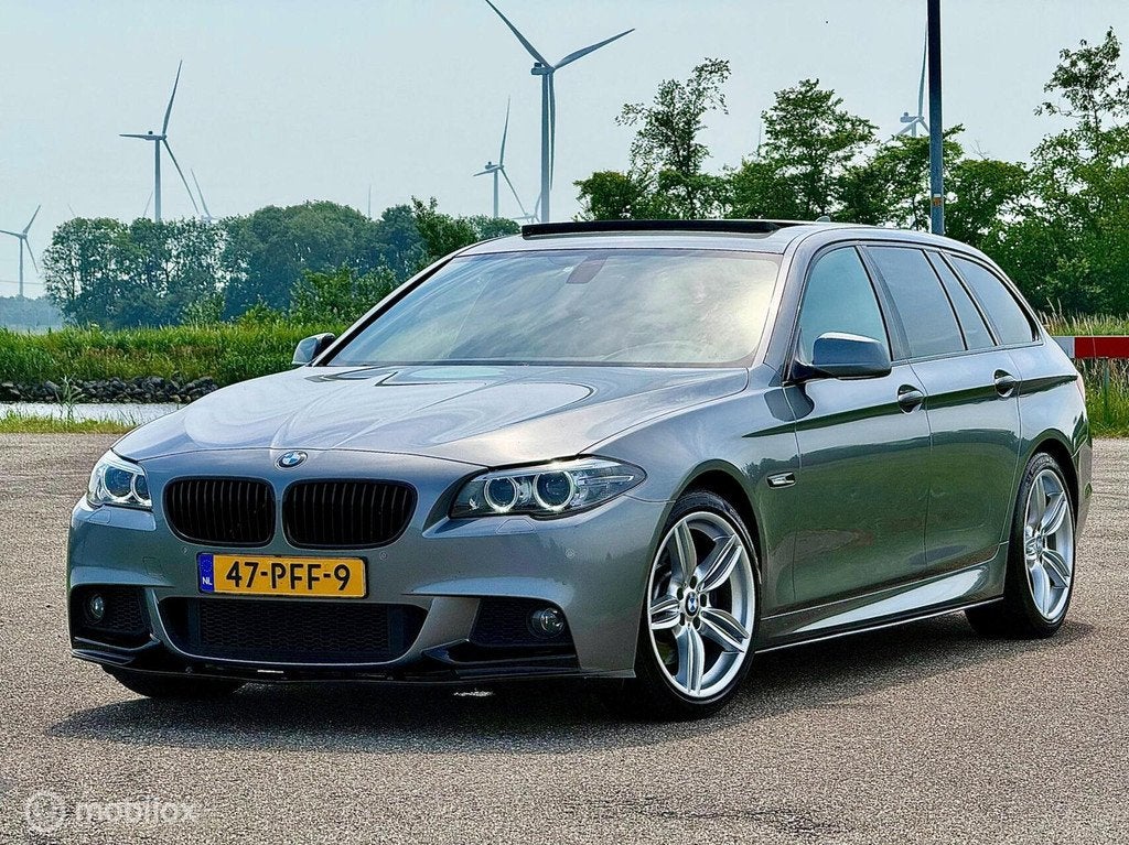 BMW 5-serie Touring M-sport 528i High Executive, Euro 5, Achterwielaandrijving, Gebruikt, 2996 cc