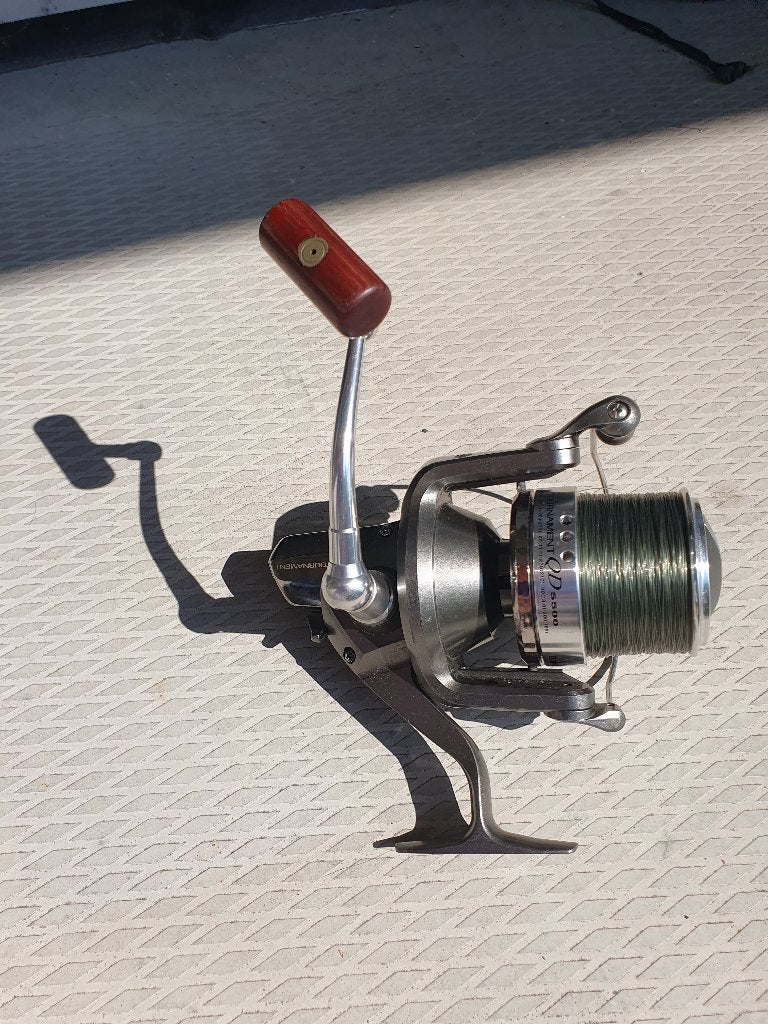 Daiwa mission ES 12ft / Daiwa Tournament QD 5500, Ophalen, Gebruikt, Molen