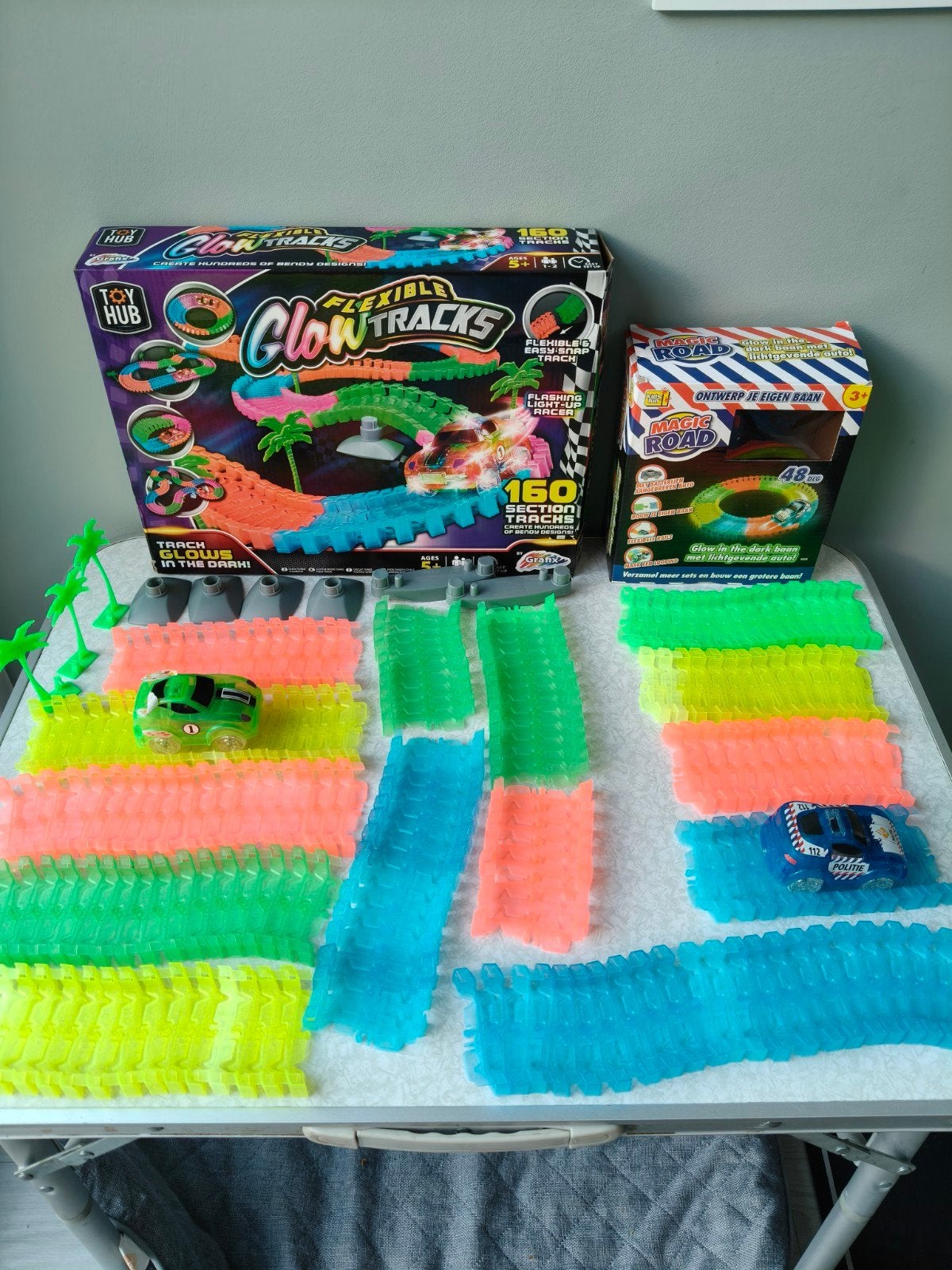 flexible glow tracks Toy Hub magic road, Overige merken, Racebaan, Zelf te bouwen, Ophalen of Verzenden