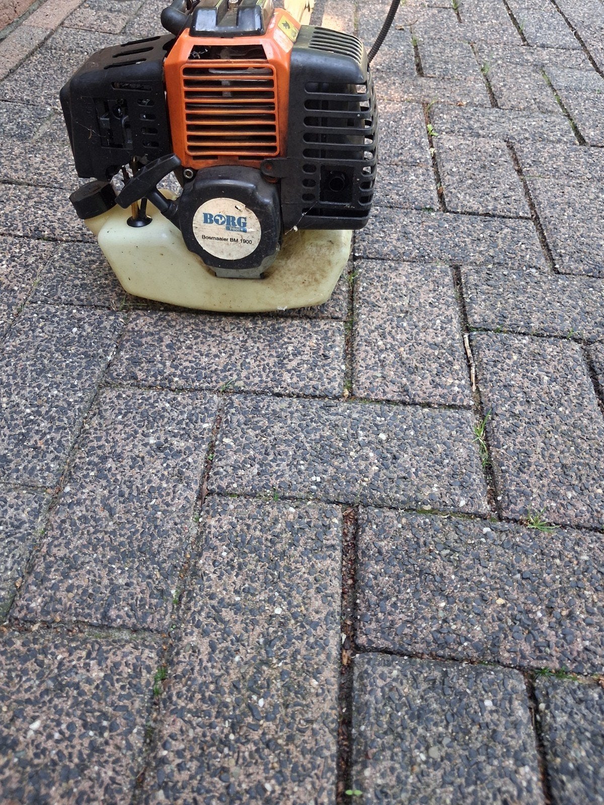 bosmaaier, Ophalen, Gebruikt, Benzine, Borg Machines