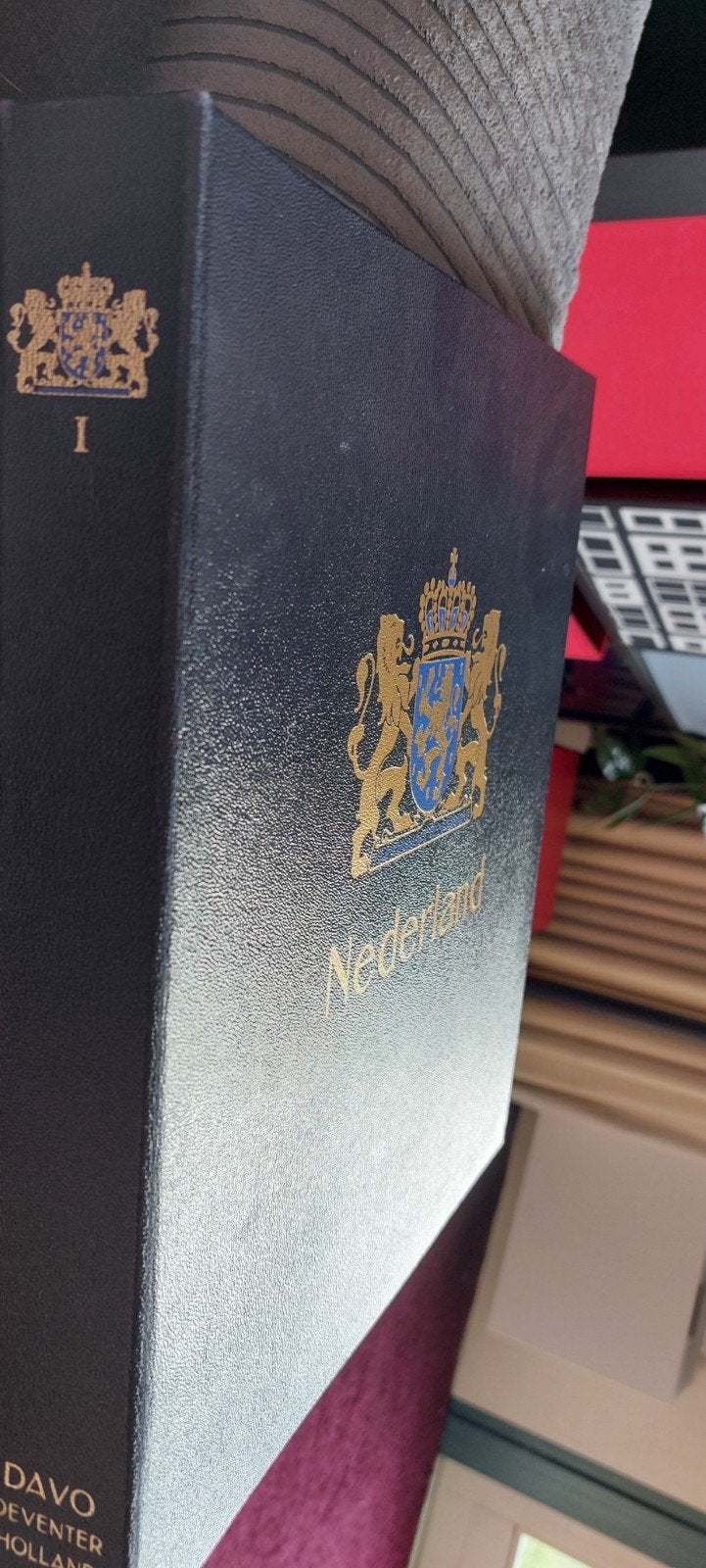 DAVO 1 ALBUM LEEG NEDERLAND, Postzegels en Munten, Ophalen of Verzenden, Verzamelalbum