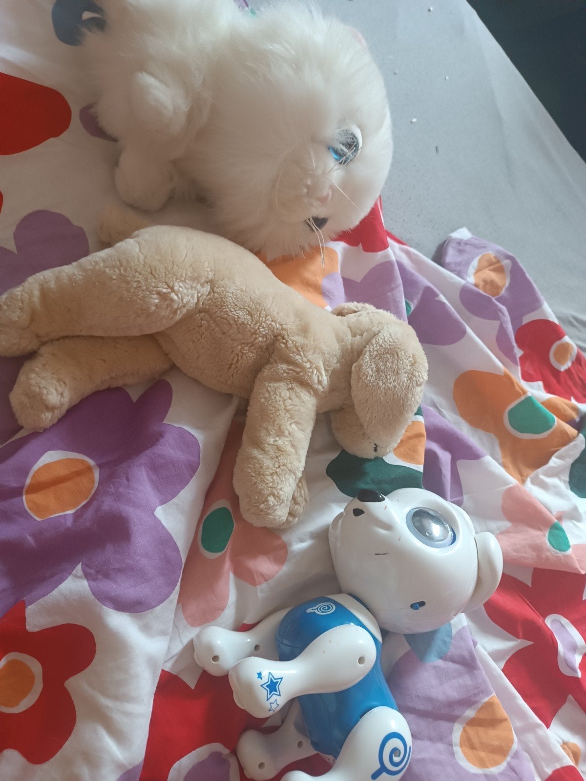 Gratis: Knuffels en speelgoedhond, Kinderen en Baby's, Speelgoed | Knuffels en Pluche, Gebruikt, Hond, Wit, Ophalen