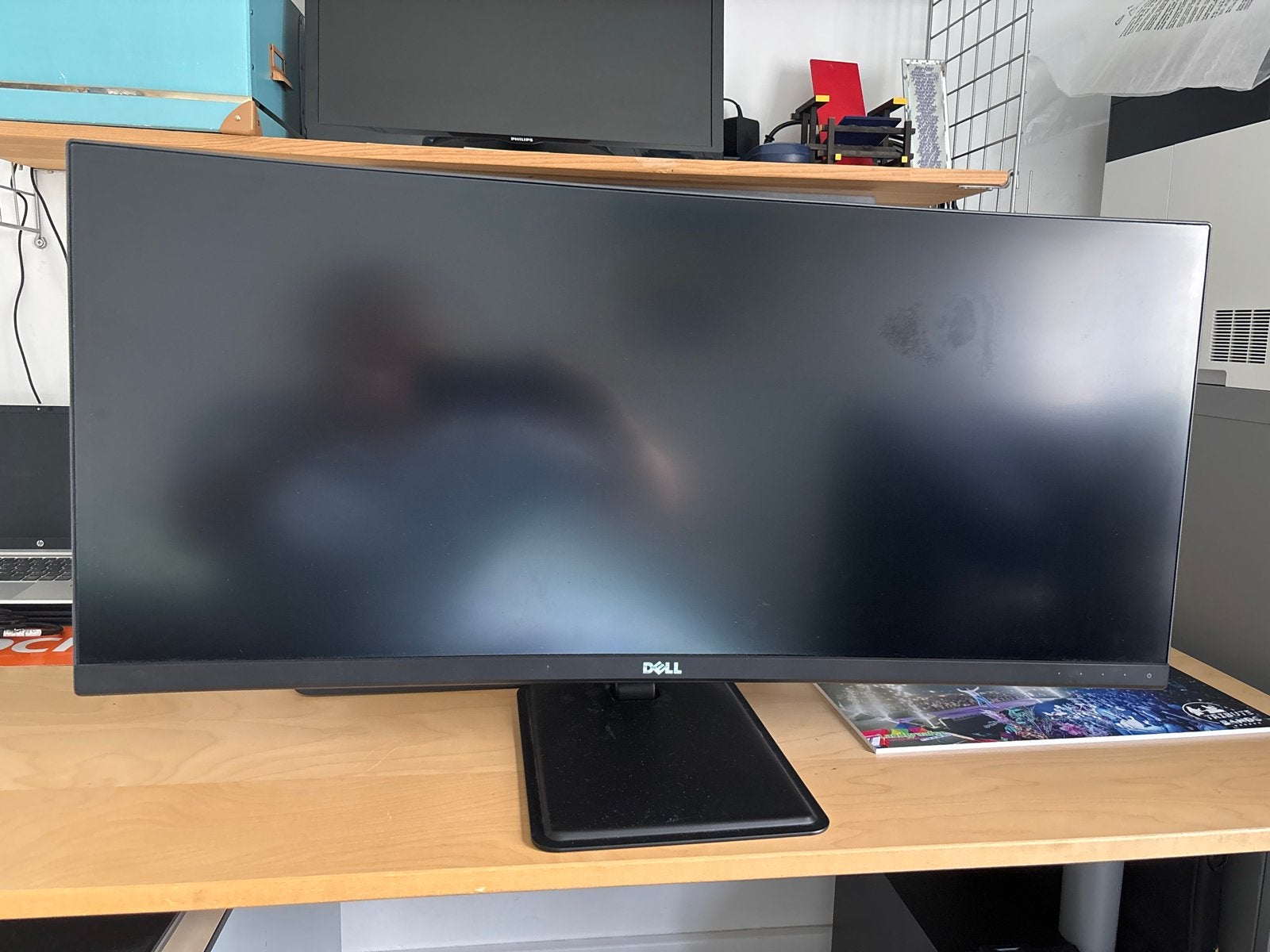 Dell U3419W Curved Monitor met Voet, Ophalen, IPS, Curved, DisplayPort