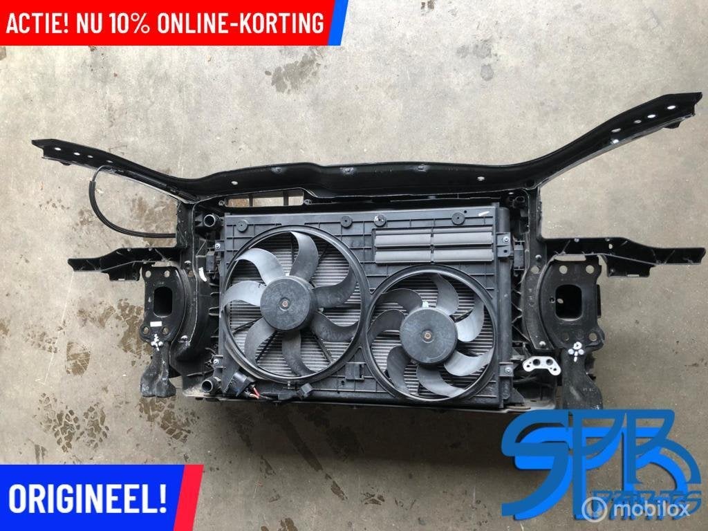 VW EOS Voorkop 3,6 V6 FRONT KOP SNUIT NEUS HALOGEEN KOPLAMP, Gebruikt, Volkswagen, Ophalen of Verzenden