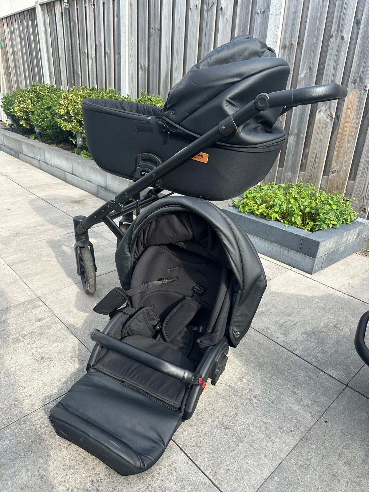Anex m/type combiwagen 3-in-1 met autostoel en accessoires, Zo goed als nieuw, Combiwagen, Met autostoeltje, Ophalen