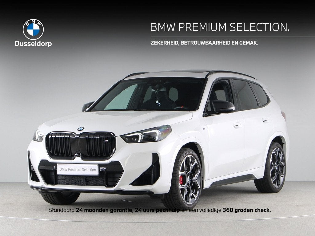 BMW X1 M35i (bj 2024, automaat), Auto's, BMW, 1998 cc, 4 cilinders, Met garantie (alle), Alcantara