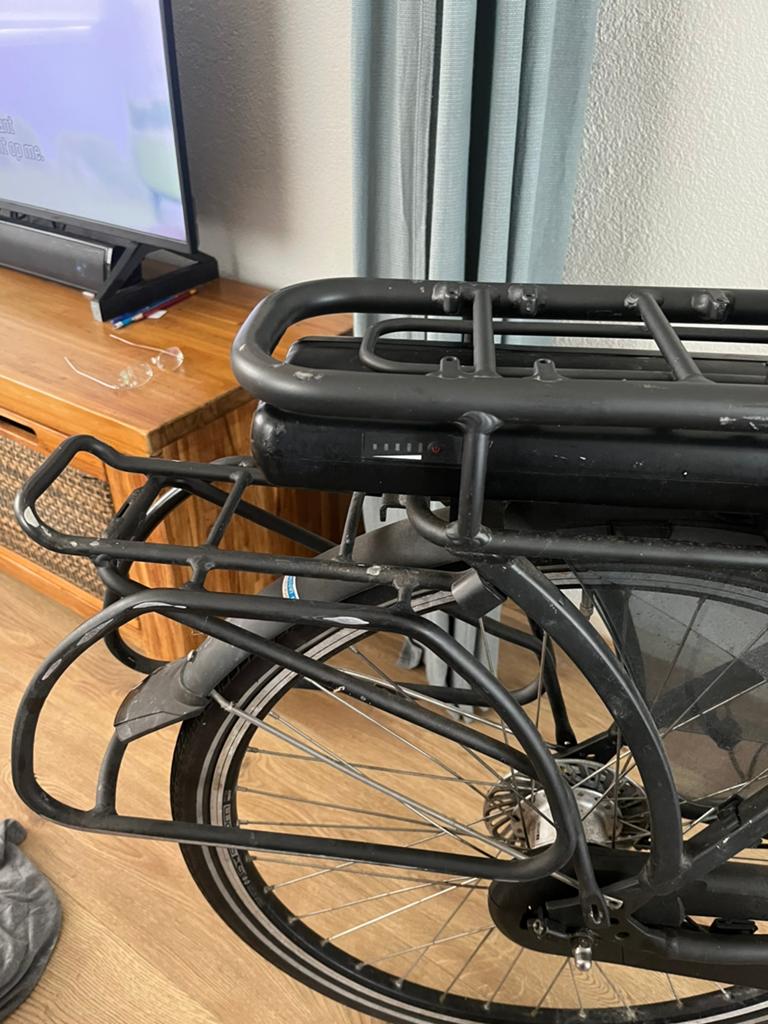 Tassendrager fiets, Ophalen of Verzenden, Gebruikt