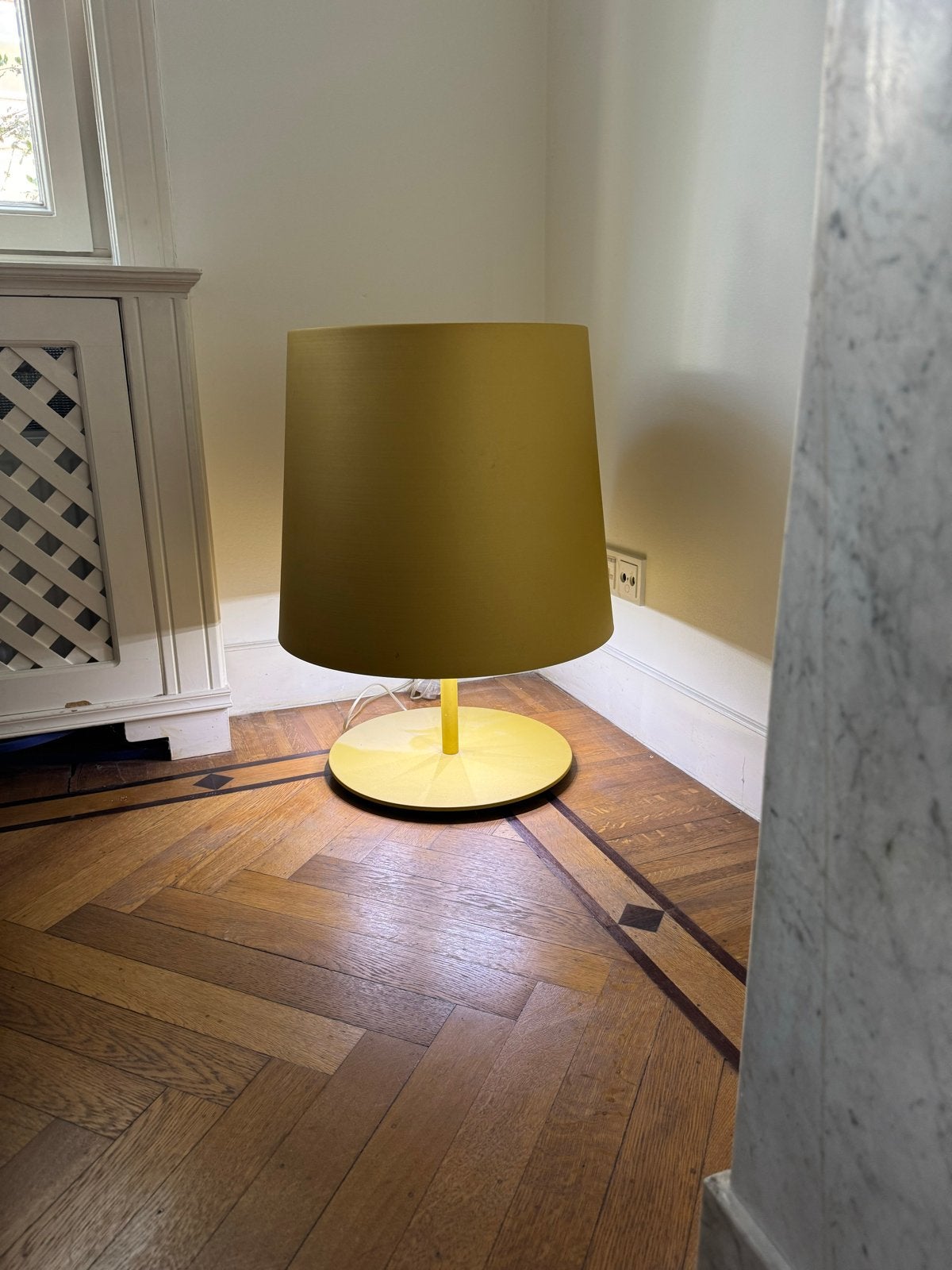 Casamilano Ray lamp - gouden/oker geel - design, Ophalen, Gebruikt, Overige merken, Goud