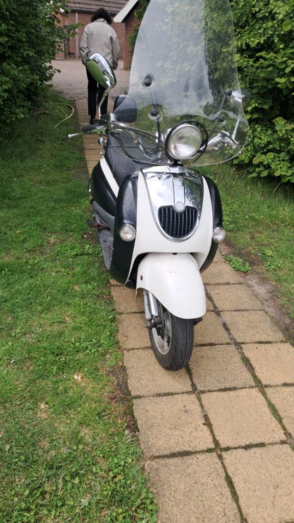Retro scooter, Ophalen of Verzenden, Benzine, Overige merken