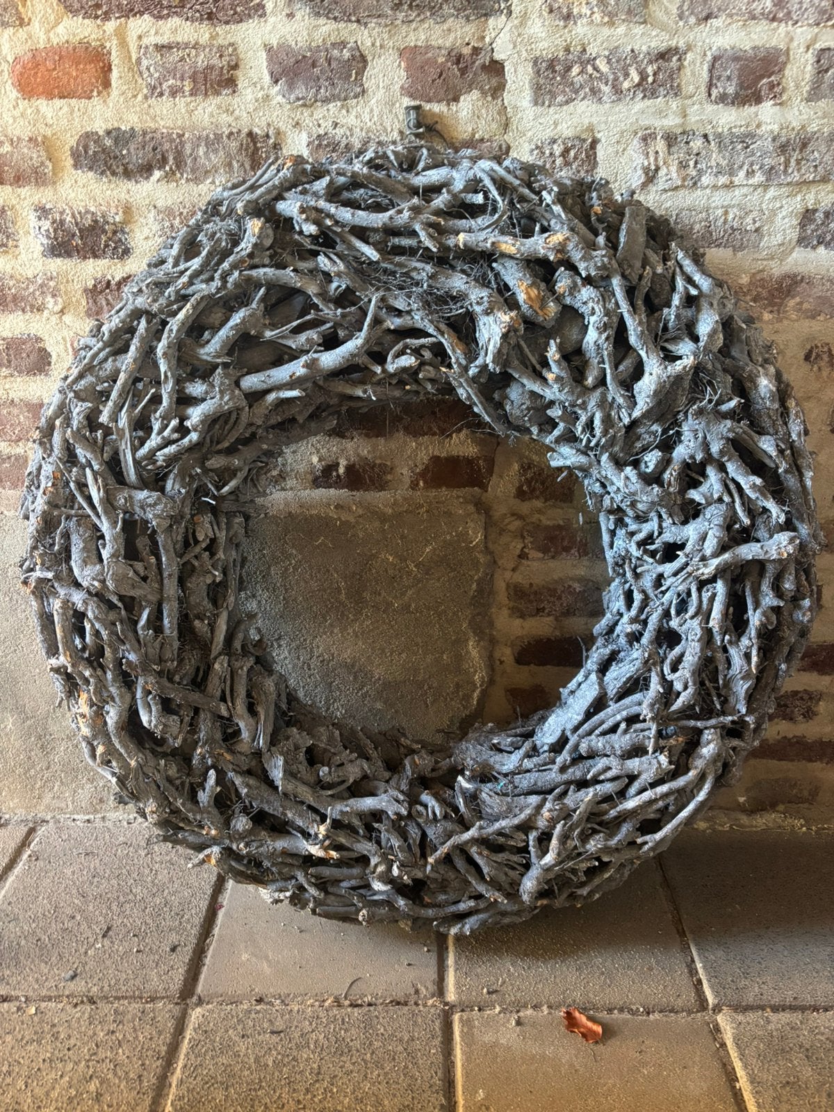Grote decoratie krans, Ophalen, Zo goed als nieuw