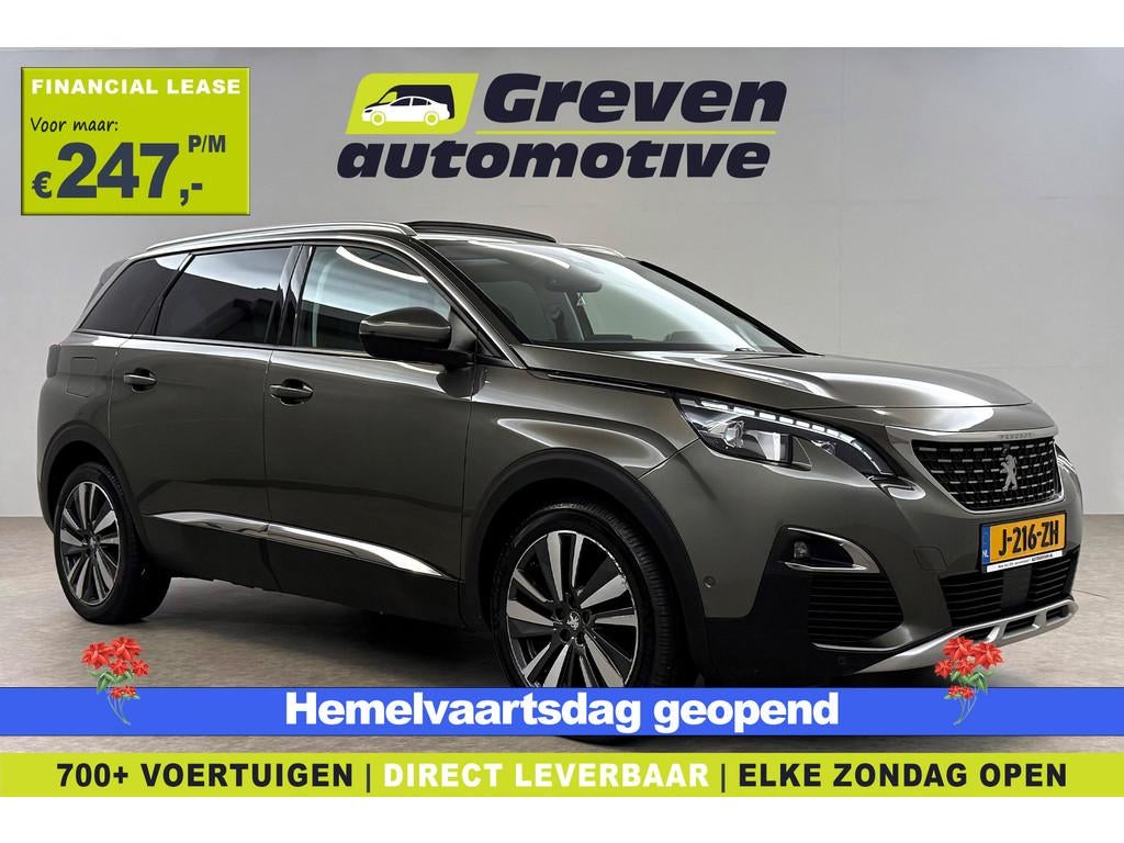 Peugeot 5008 1.2 PureTech 7p. | Pano | Sfeer | Memory | Adap, Auto's, Peugeot, Gebruikt, Euro 6, 1199 cc, 7 stoelen